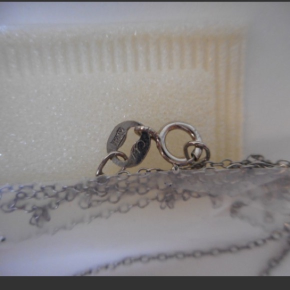 🆕 SS Diamond Double Heart Necklace - Picture 4 of 4